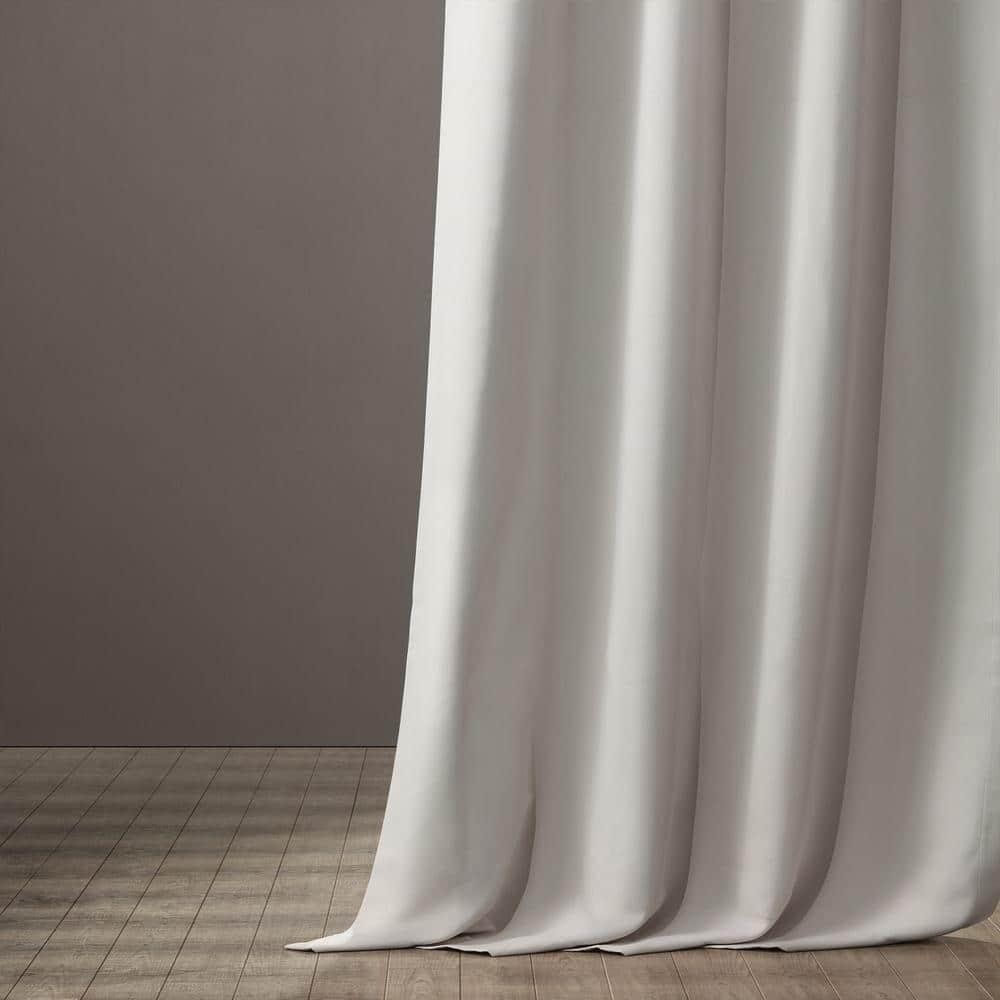 Half Price Drapes Alabaster Beige Room Darkening Curtains for Bedroom (1 Panel), 50W X 96L