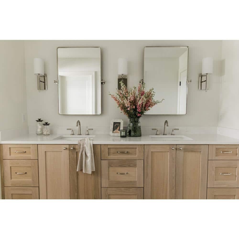 VER-241-PN-Crystorama Lighting-Veronica - One Light Wall Sconce-Polished Nickel Finish
