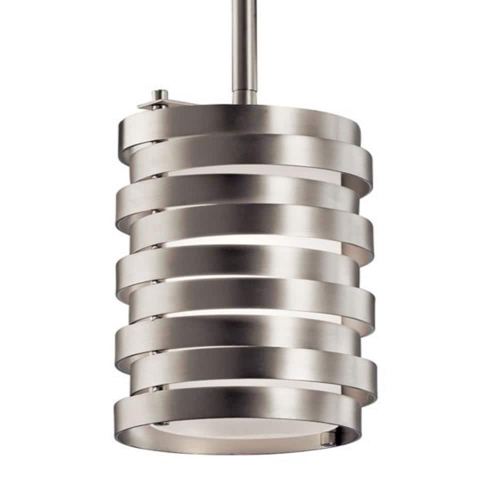 Kichler Lighting Roswell 1 - Light Pendant in  Brushed Nickel