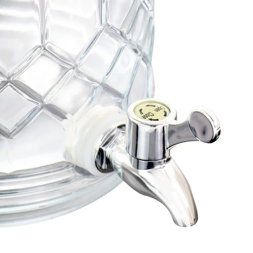 Gibson 0.95 gal Clear Beverage Dispenser Glass