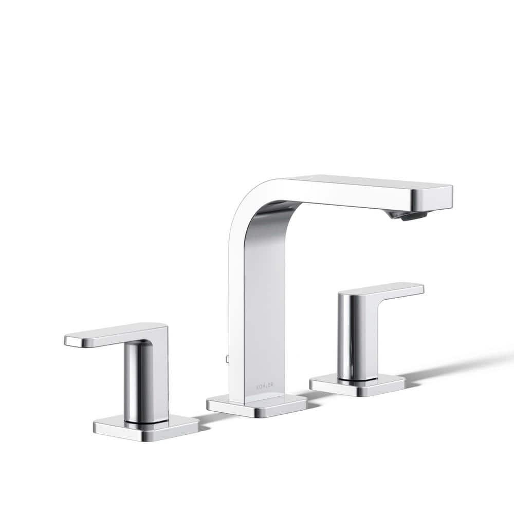Parallel™Widespread Bathroom Faucet, 3-Hole Two Lever Handle Bathroom Sink Faucet, 1.2 GPM
