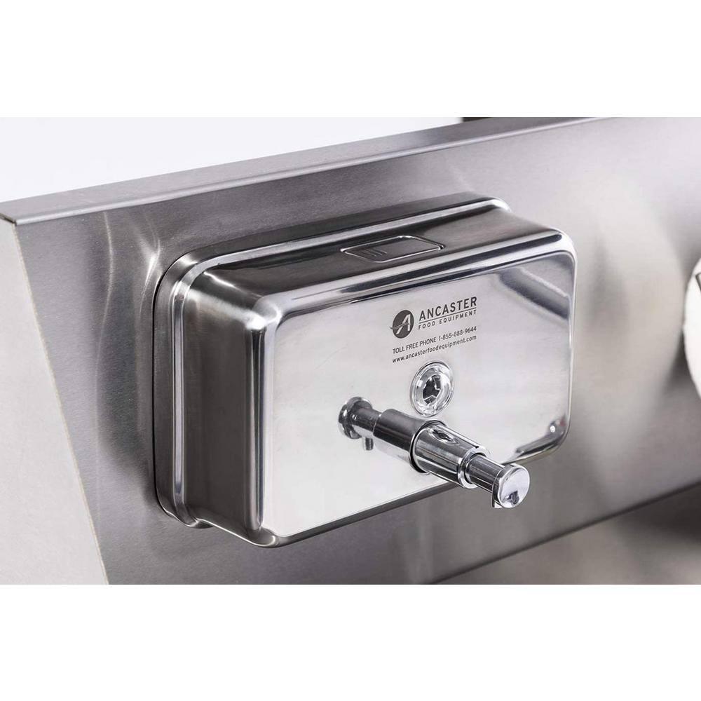 32'' L x 29.5'' W Portable Handwash Station with Faucet