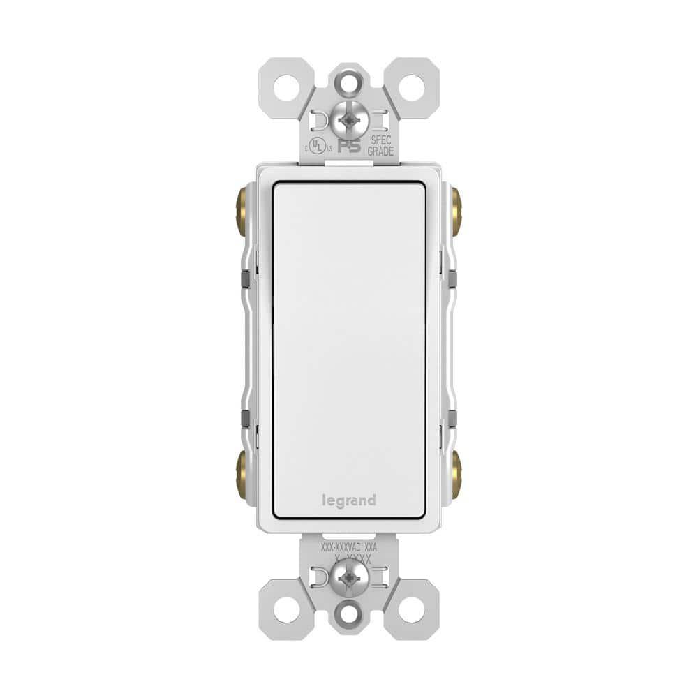 Radiant 15-Amp 4-Way Decorator Rocker Light Switch