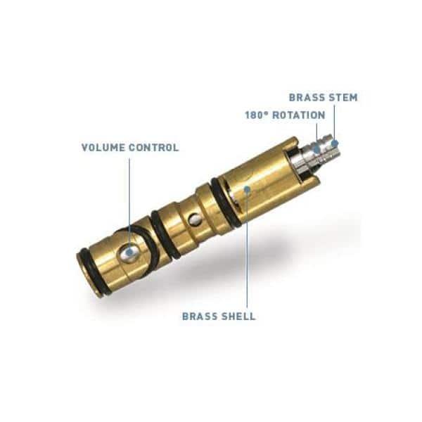 Moen Brass Single-Handle Kitchen and Bathroom Sink Faucet Cartridge Replacement, 1200