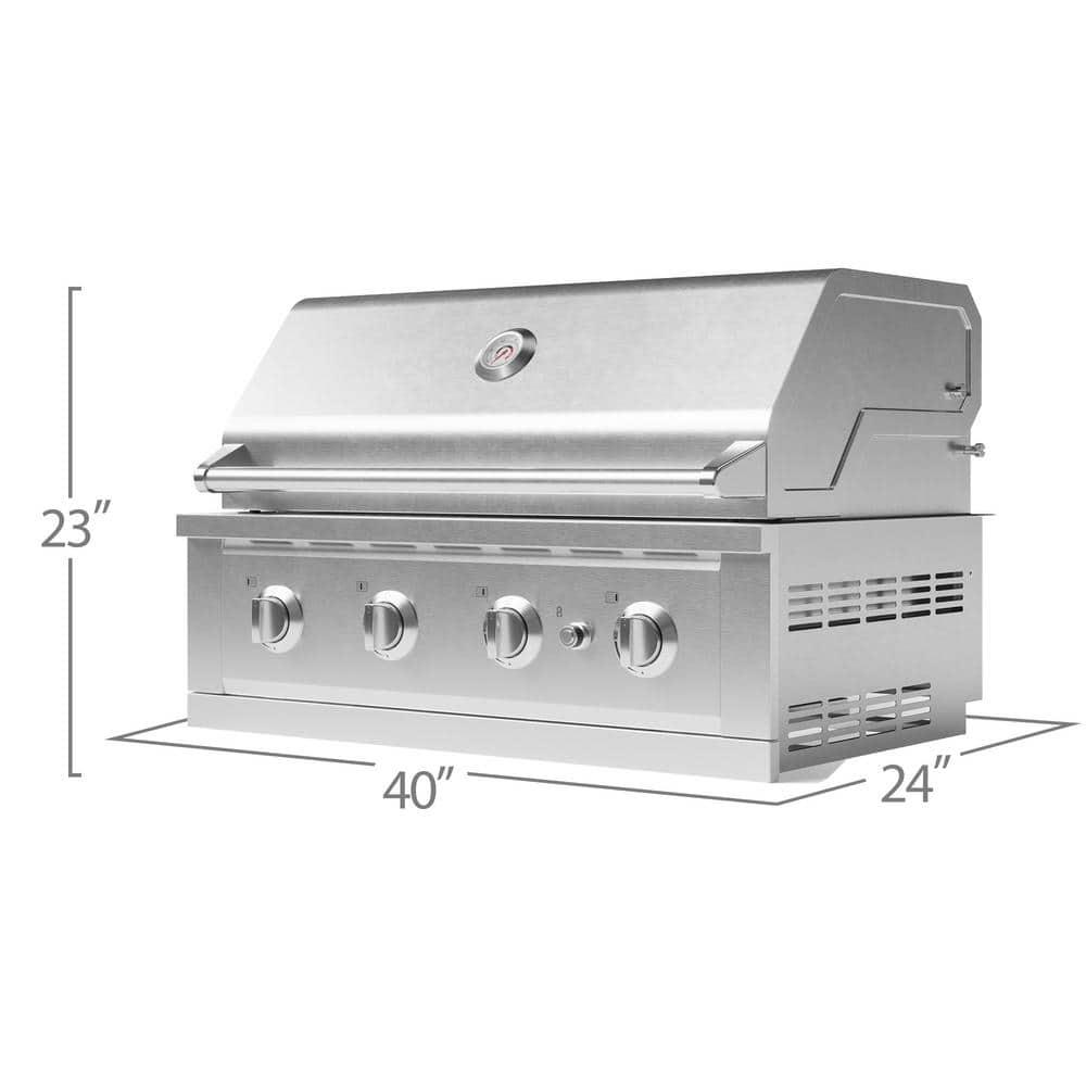 Outdoor Kitchen Performance Grill in Stainless Steel