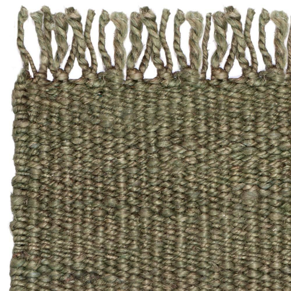 Natural Fiber NF368 Hand Woven Indoor Accent Rug - Green - 3'x5' - Safavieh