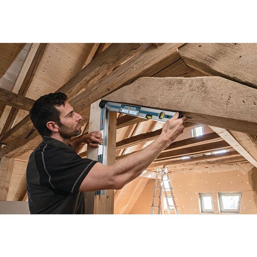 Miter Finder Digital Angle Finder Features Inclinometer, Miter Cut Calculator, Protractor, Digital Level with Case