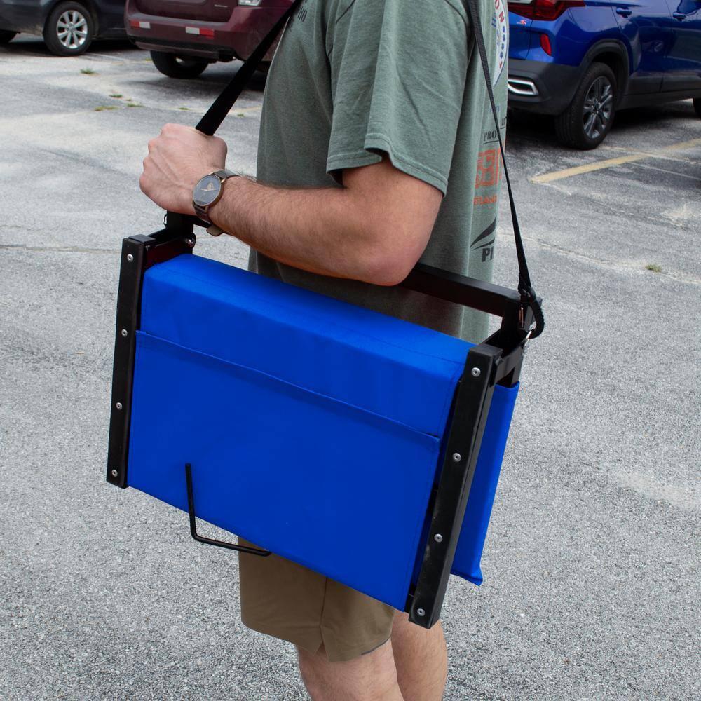 Folding Stadium Seat with Cushions