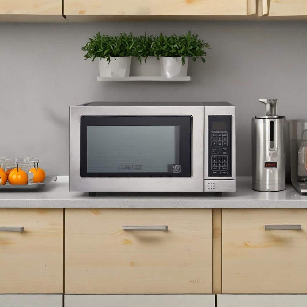 Microwave+Convection Oven+Grill 1.2cf Stainless Freestanding SS