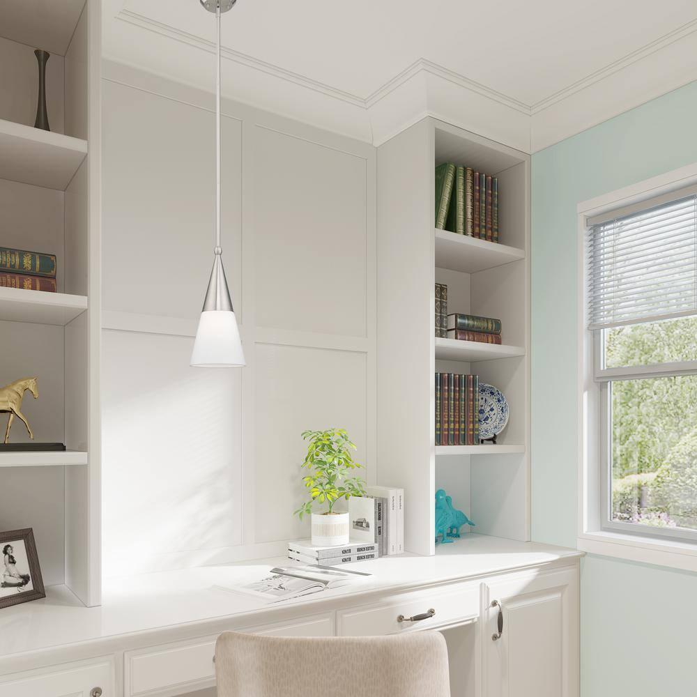 Livex Lighting Stockholm 1 - Light Pendant in  Brushed Nickel