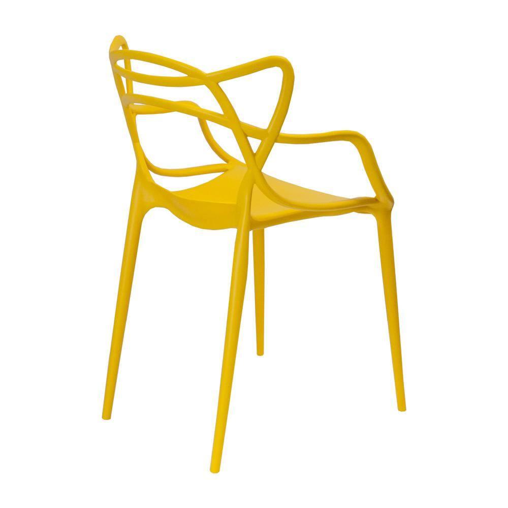 Mod Made MM-PC-006-Yellow Loop Chair - Yellow