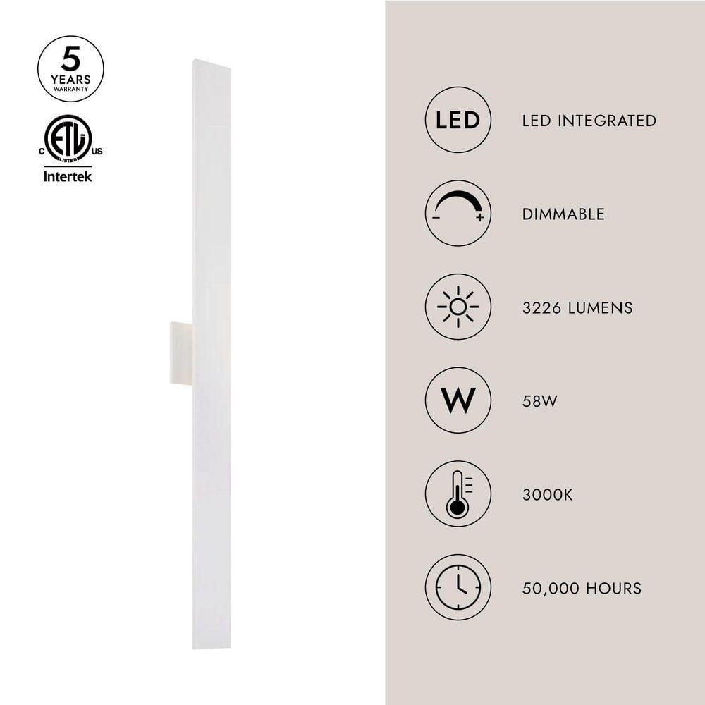 Kuzco Lighting Vesta Aluminum LED Wallchiere