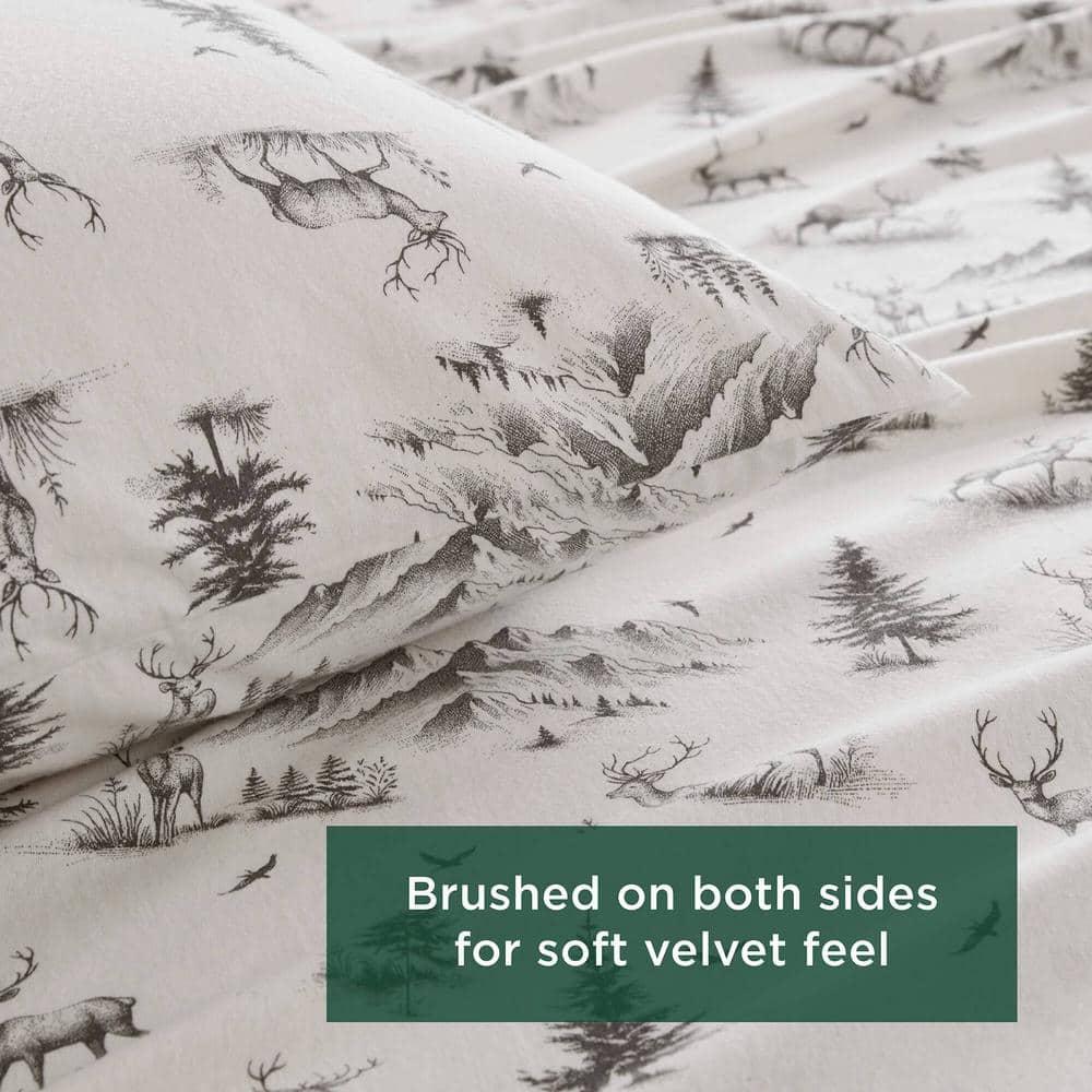 Woolrich 100% Cotton Flannel Sheet Set