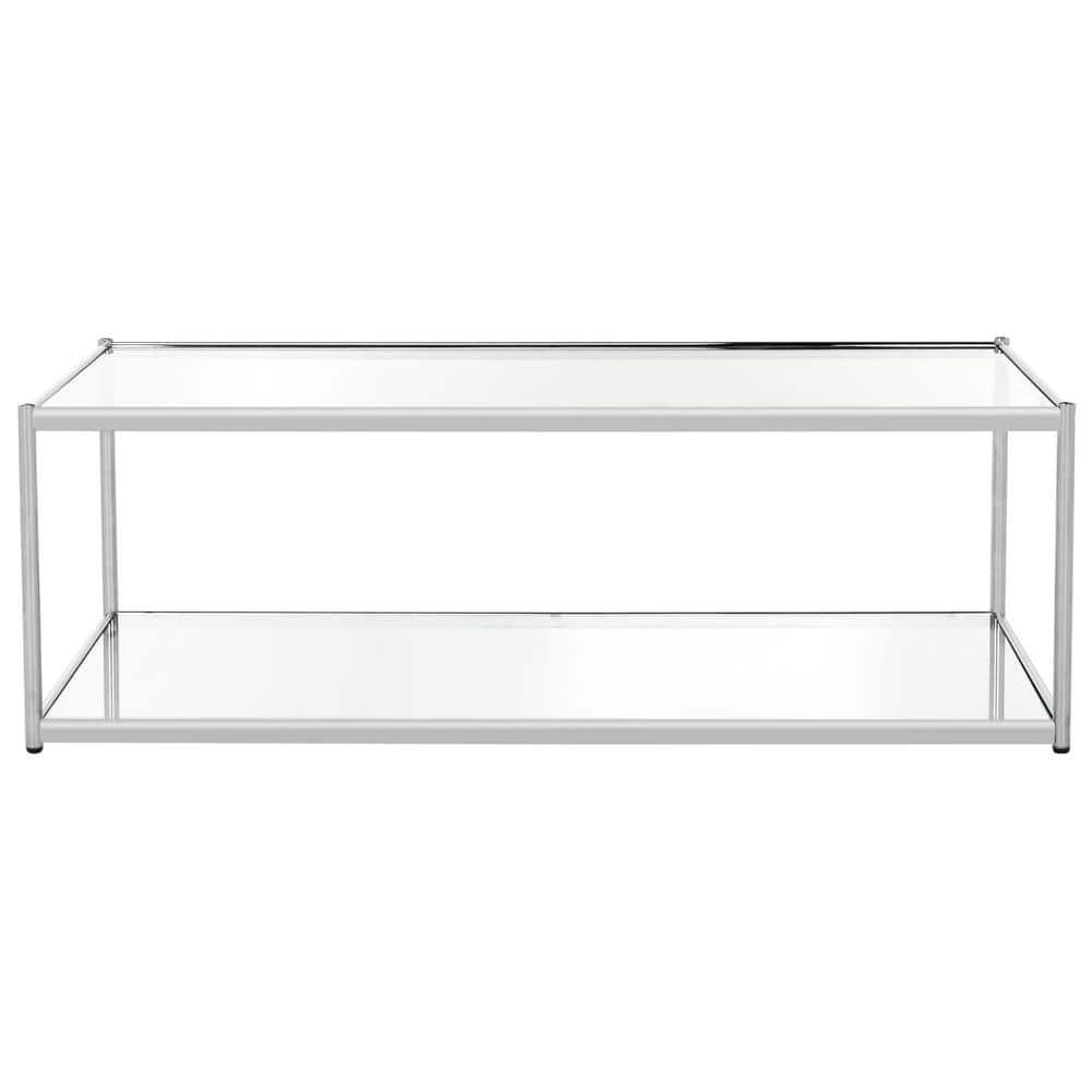 Zola Coffee Table - Chrome - Safavieh