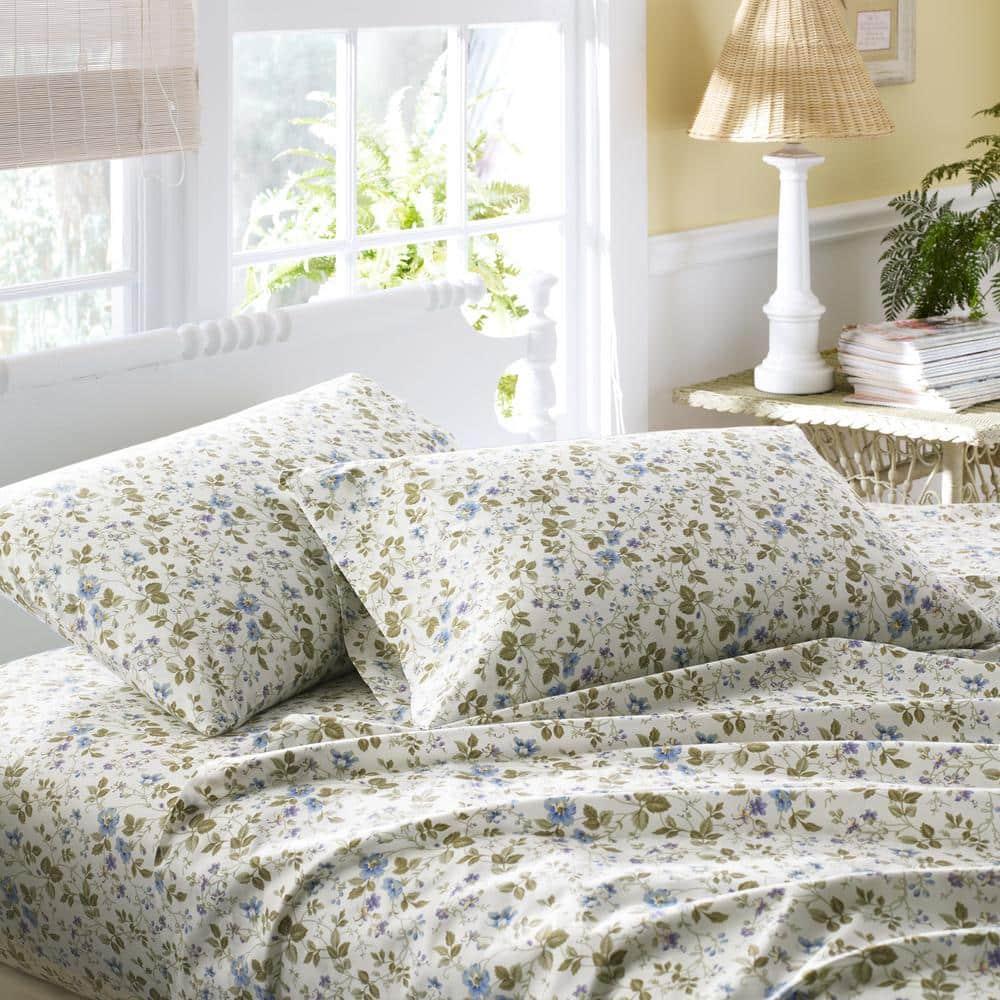 Laura Ashley Laura Ashley Sateen Cotton Printed Sheet Sets