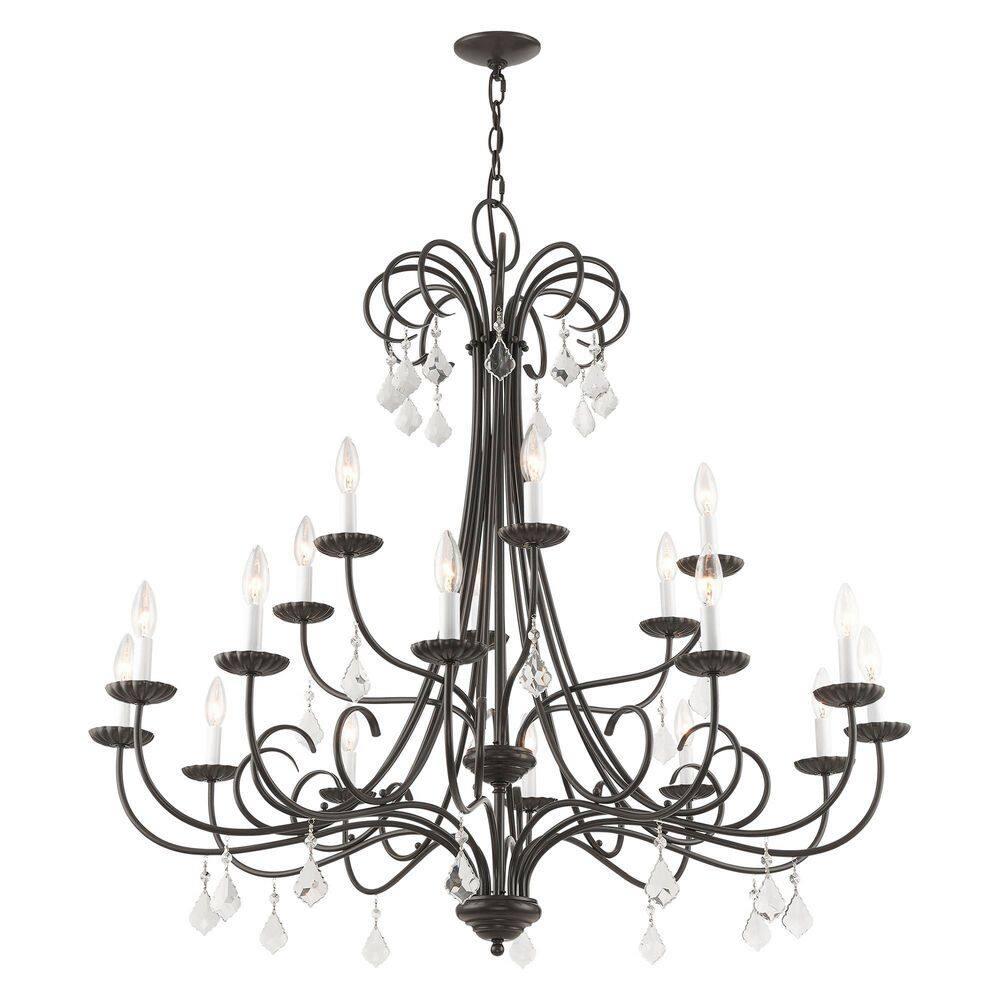 Livex Lighting Daphne 18 - Light Chandelier in  English Bronze