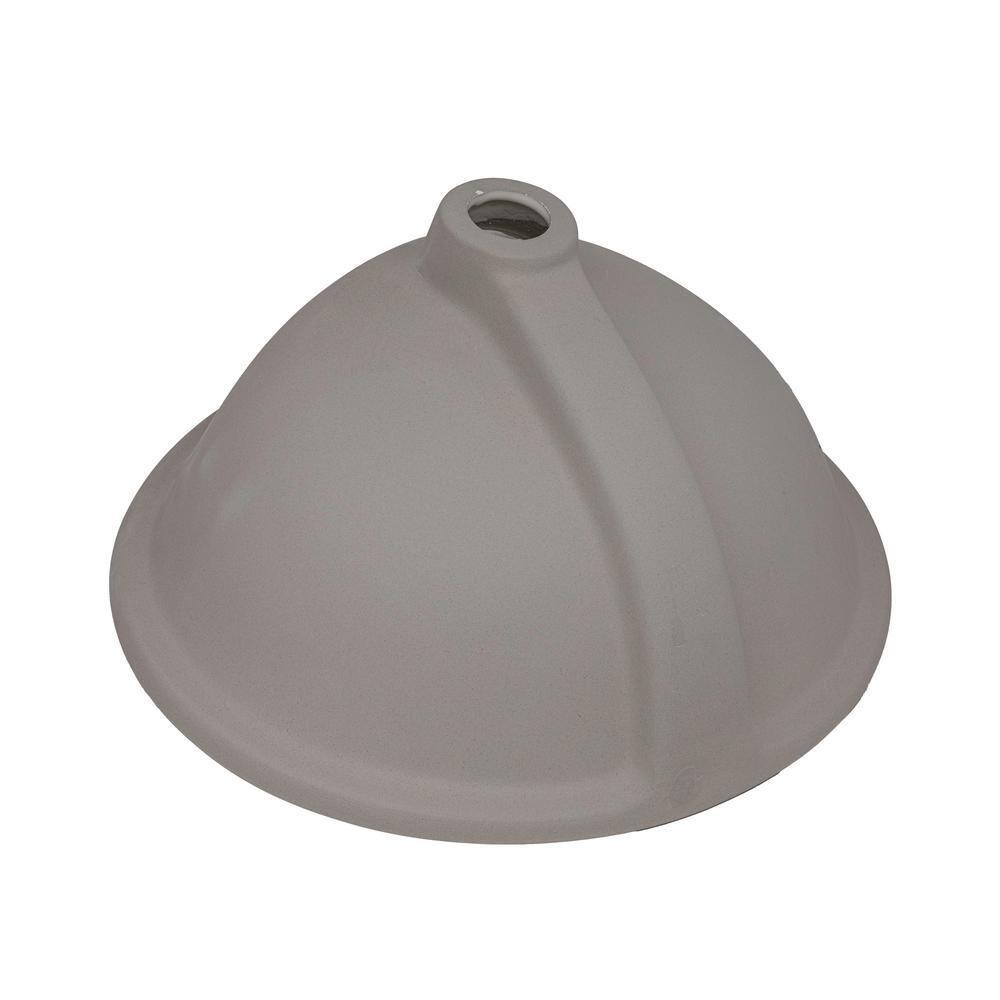 Ruvati 16 x 13 inch Undermount Bathroom Sink Oval Porcelain Ceramic with Overflow