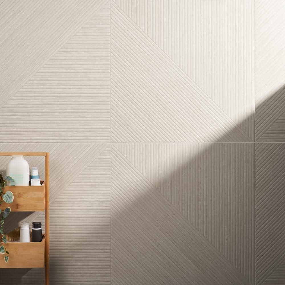 23.62 in. x 47.24 in. Matte Porcelain Wood Look Wall Tile (15.49 Sq. Ft./ case)