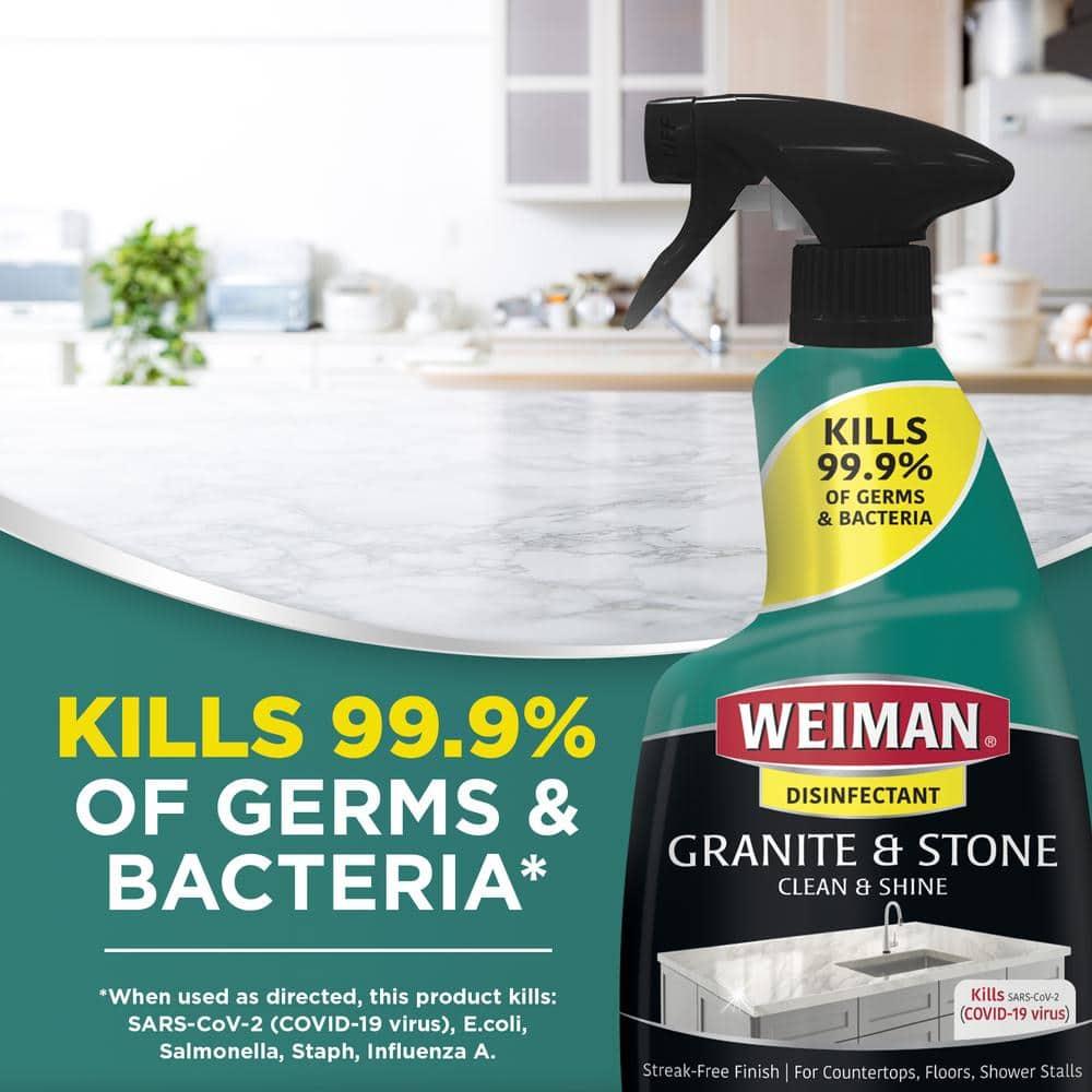 Weiman Granite & Stone Daily Clean & Shine with Disinfectant - 24oz