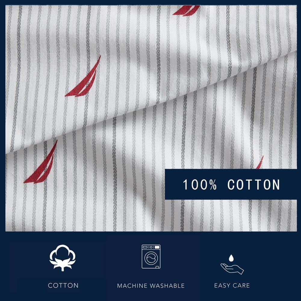 Nautica Nautica Printed Cotton Percale Sheet Sets