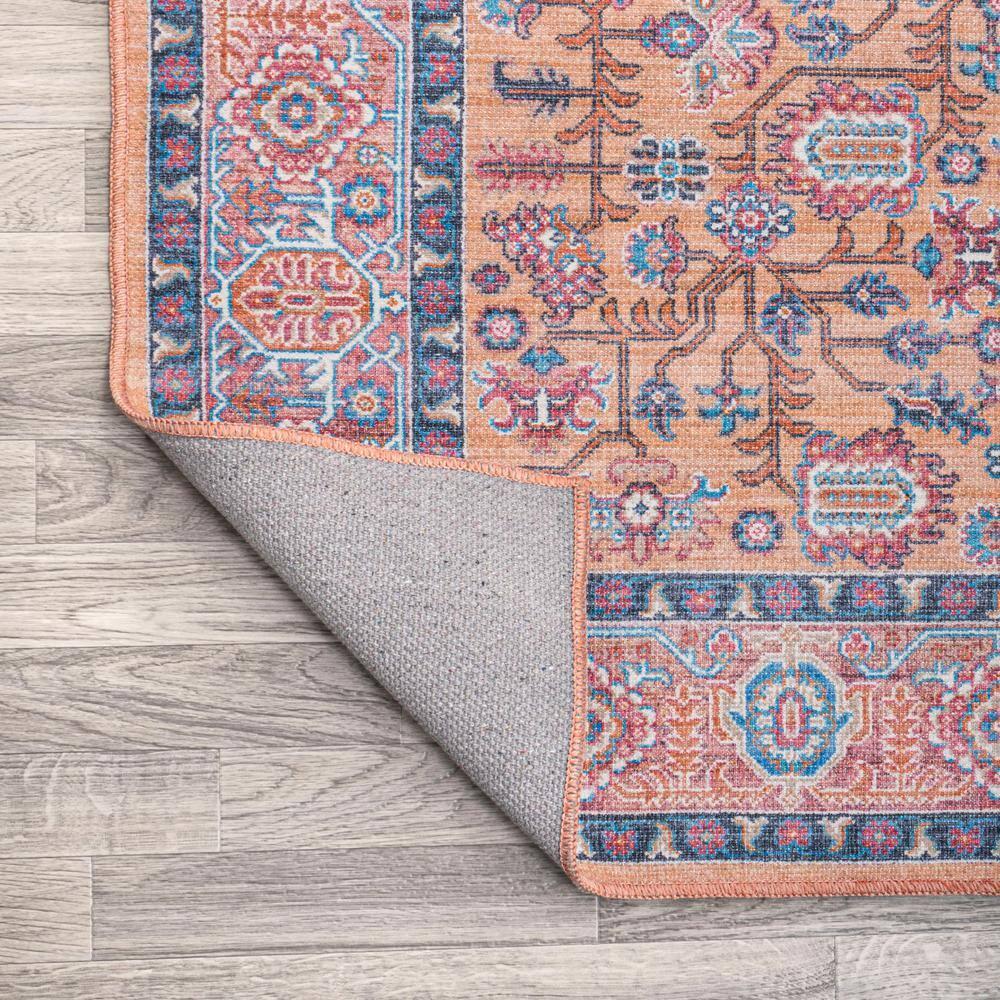 3' x 5' Kemer All-Over Persian Machine Washable Indoor/Outdoor Area Rug, Multi - JONATHAN Y