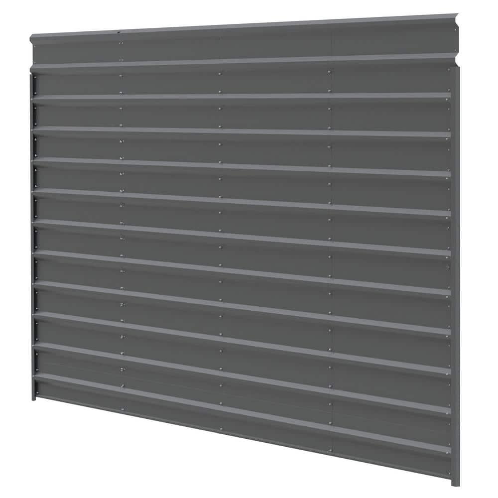 Arrow Arrow Black Metal Side Wall for Canopy