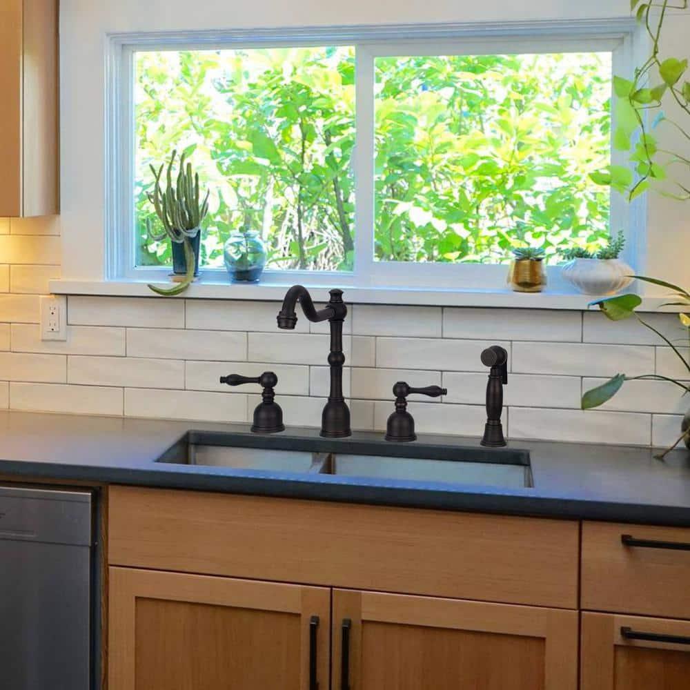 Akicon Kitchen Faucet with Side Spray
