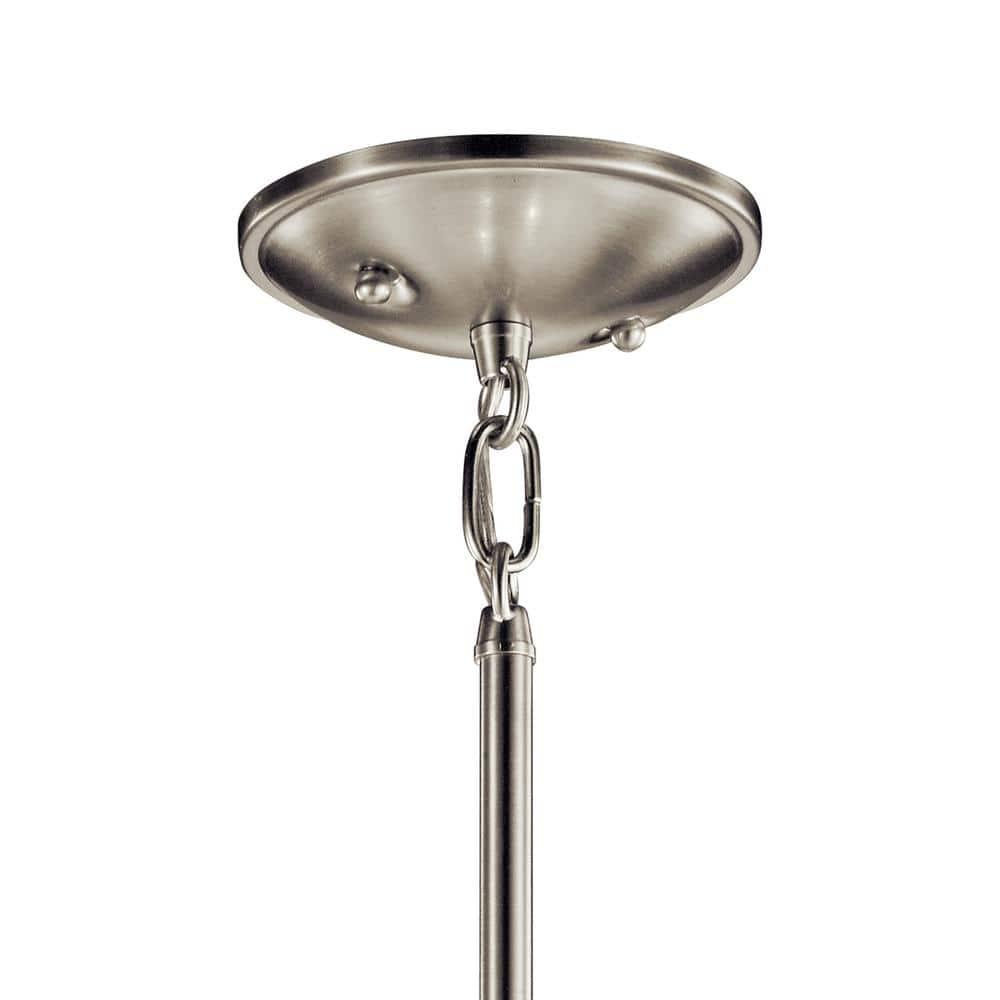 Kichler Lighting Shailene 3 - Light Semi-Flush Mount in  Brushed Nickel