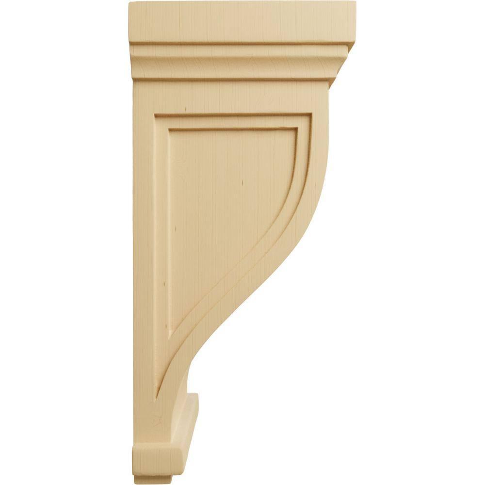 Ekena Millwork Traditional Recessed Mission Corbel