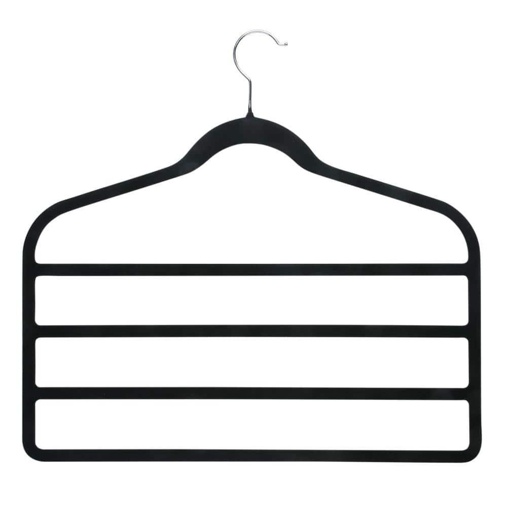Rebrilliant Itzhak Metal Non-Slip Multi-Layer Hanger (Set of 4)