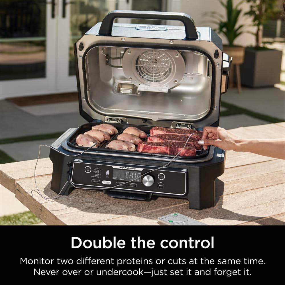 Ninja Ninja Woodfire Digital WiFi Enabled Bluetooth Enabled Grill Thermometer