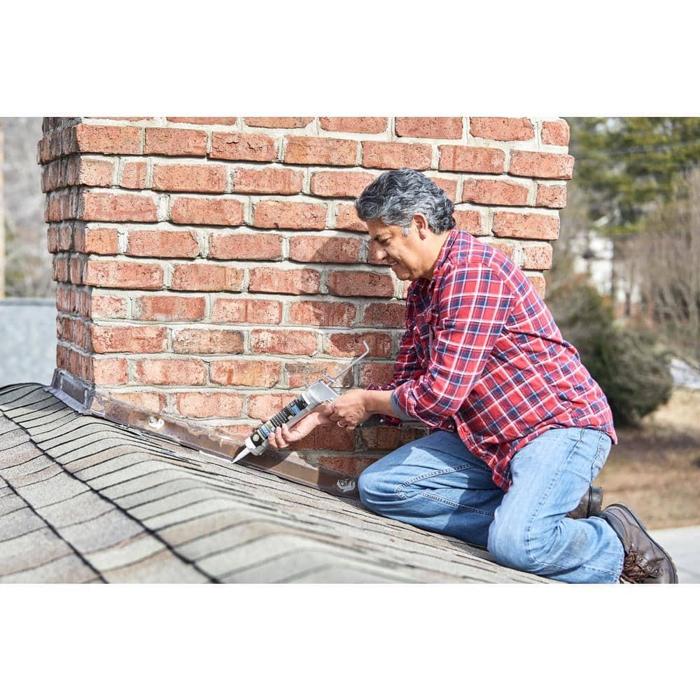 GE Supreme Silicone Window & Door Sealant, Pack of 1, Clear 10.1 fl oz Cartridge