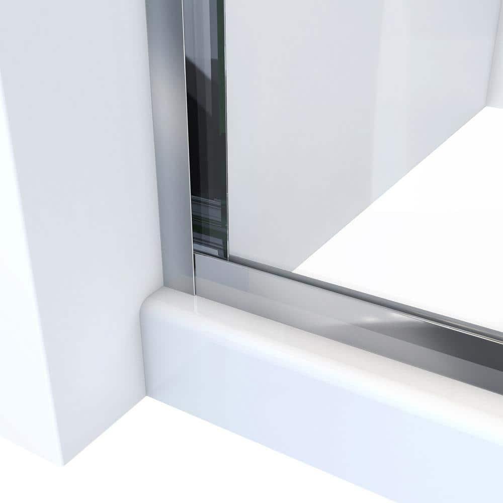 DreamLine Alliance Pro HV 56-60 in. W x 70 1/2 in. H Semi-Frameless Sliding Shower Door