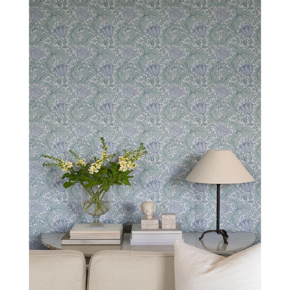 Anemone Modern Floral Wallpaper