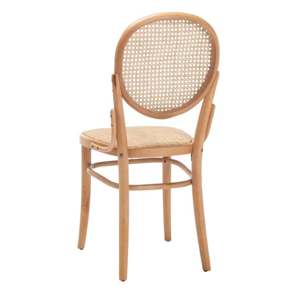 Sonia Cane Dining Chair (Set of 2) - DCH9504 - Natural - Safavieh