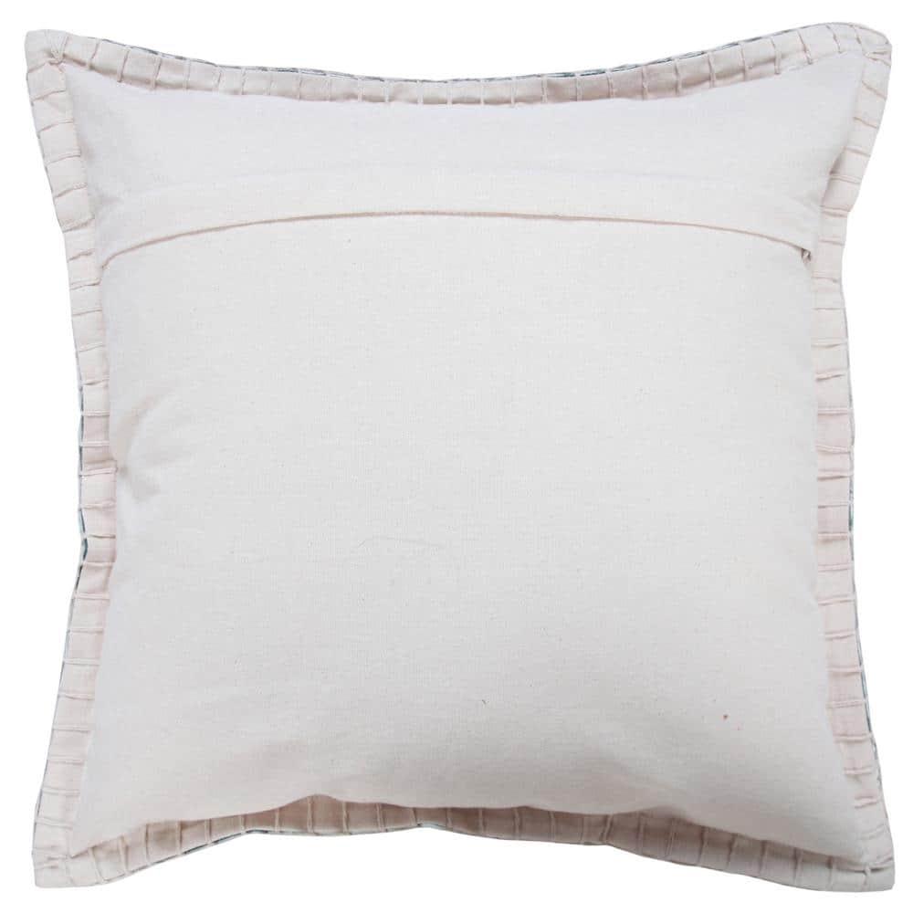 Rajani Home Contemporary Solid Stonewashed Handmade Cotton Throw Pillow Set
