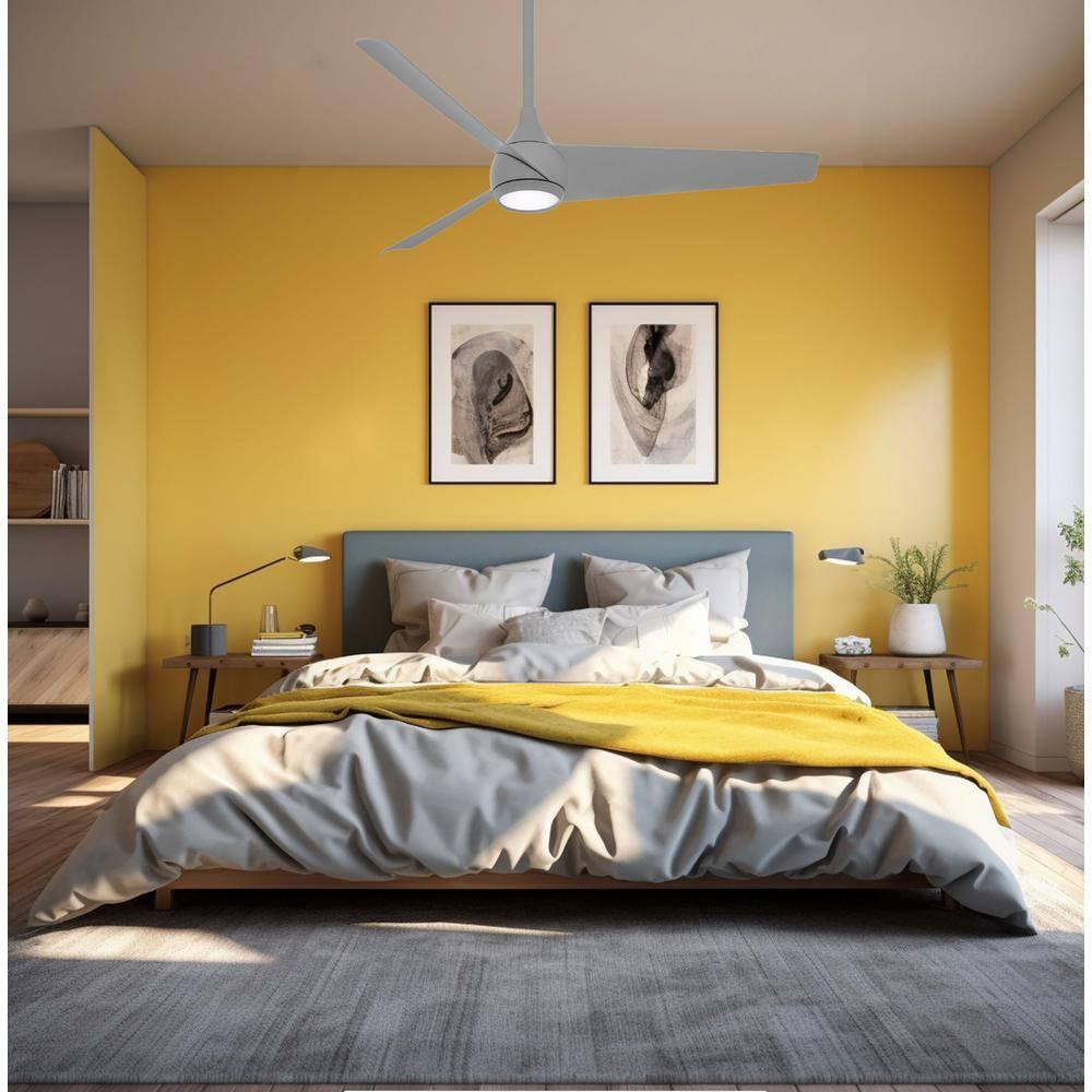 Minka Aire 52'' 3 - Blade LED Smart Standard Ceiling Fan with Remote Control and Light Kit Included