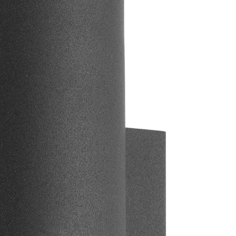 Progress Lighting Z-1030 1-Light Outdoor LED Sconce, Aluminum, Black Finish, Clear Glass Shade