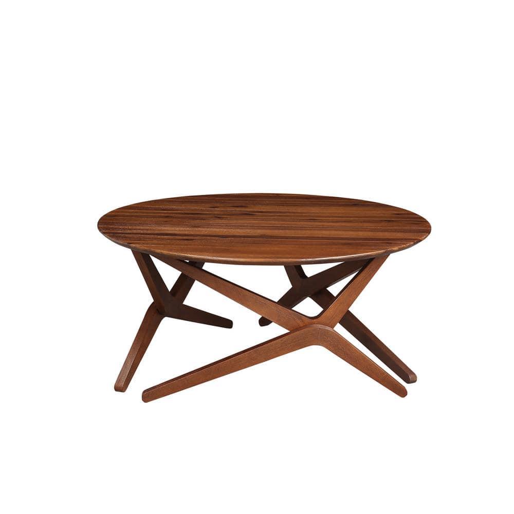 Sydney Adjustable Dining Table Brown - Boraam