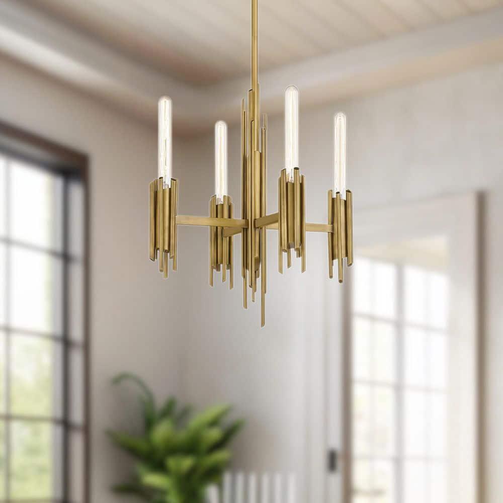 Torres 4 - Light Modern Linear Chandelier