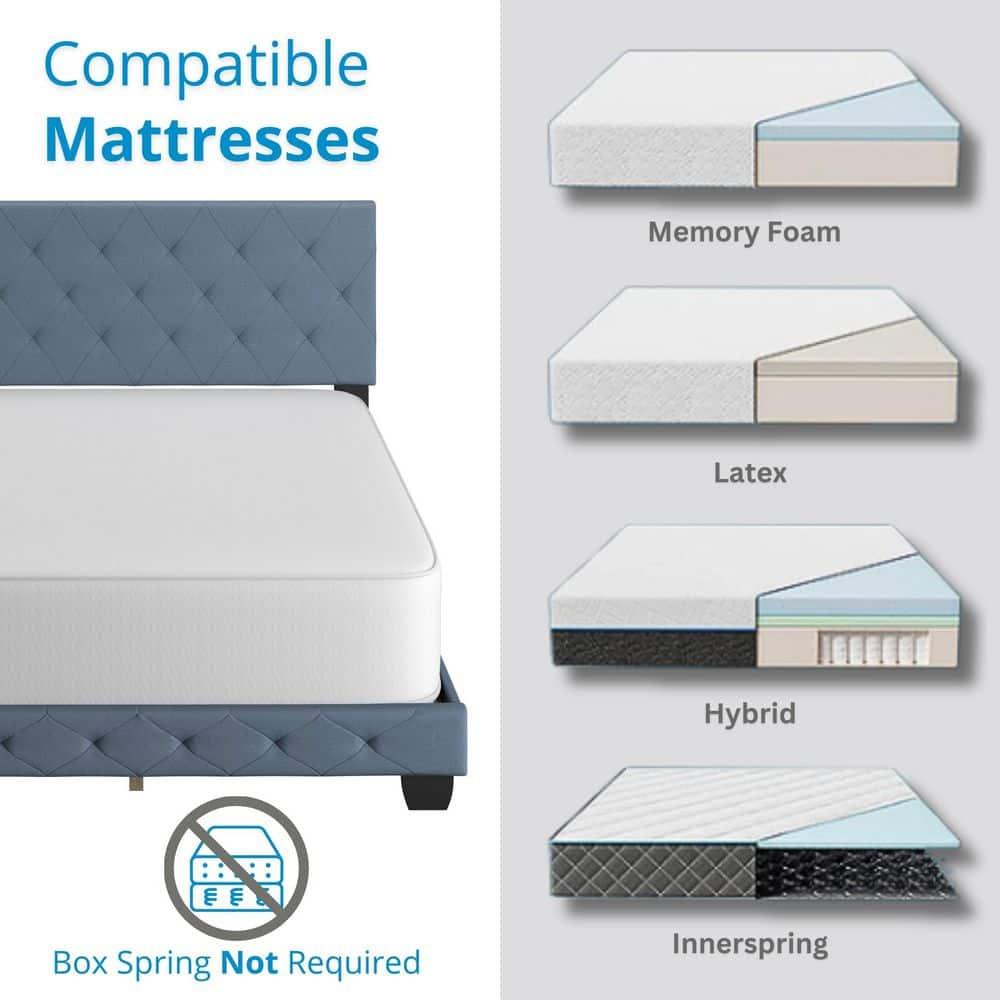 Boyd Sleep CHBU961QN Clara Upholstered  Platform  Bed