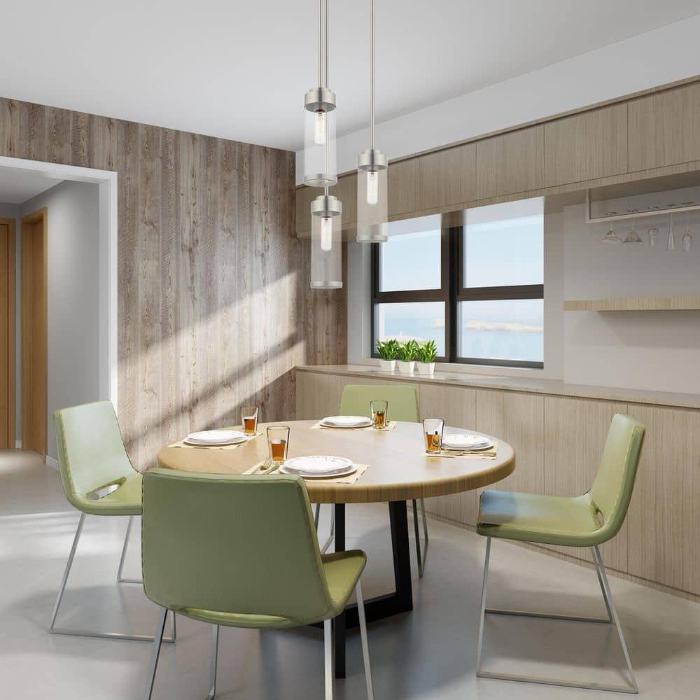 Livex Lighting Hillcrest 1 - Light Pendant in  Brushed Nickel
