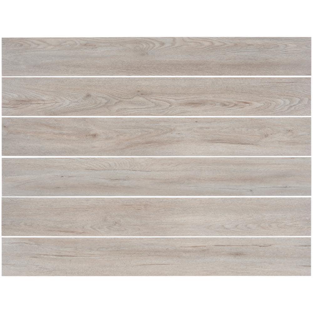 Polaris 6" x 48" x 2.5mm Acacia Luxury Vinyl Tile (36 sq. ft.)