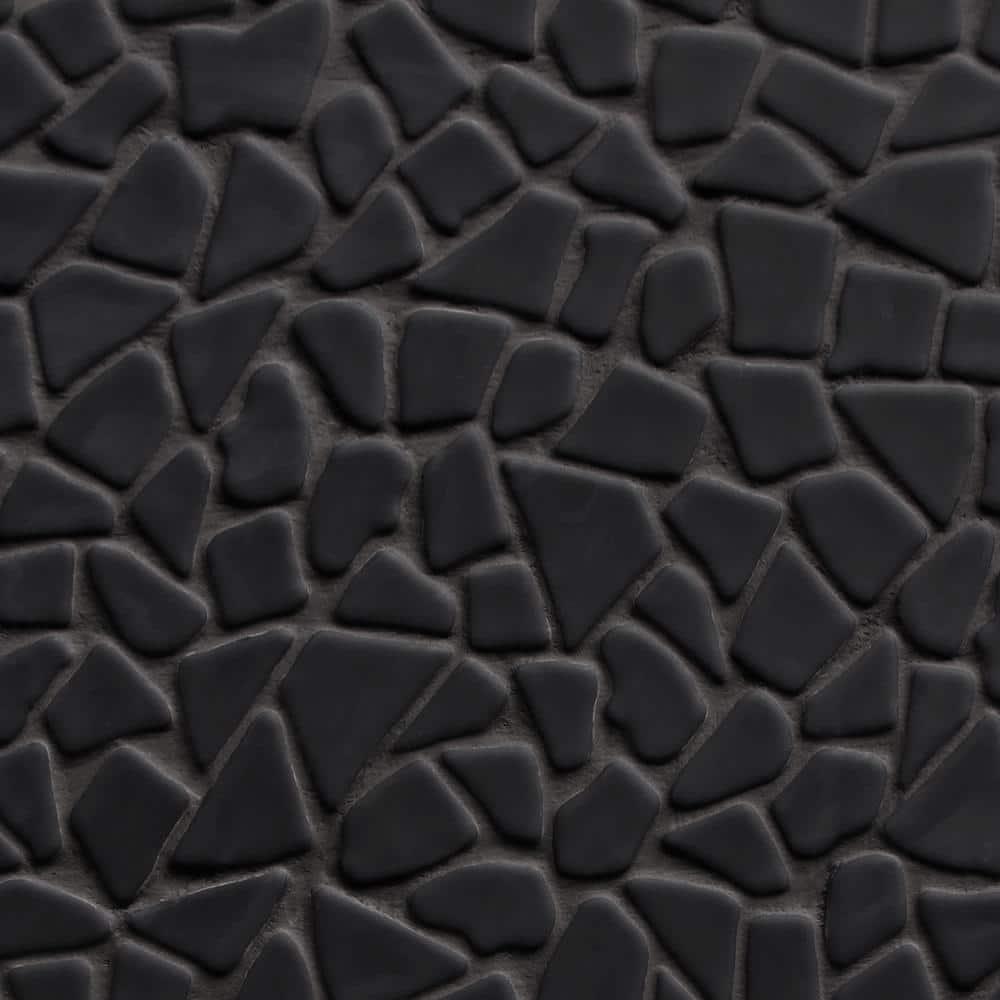 Sunwings 12" x 12" Pebble Recycled Glass Mosaic Floor & Wall Tile