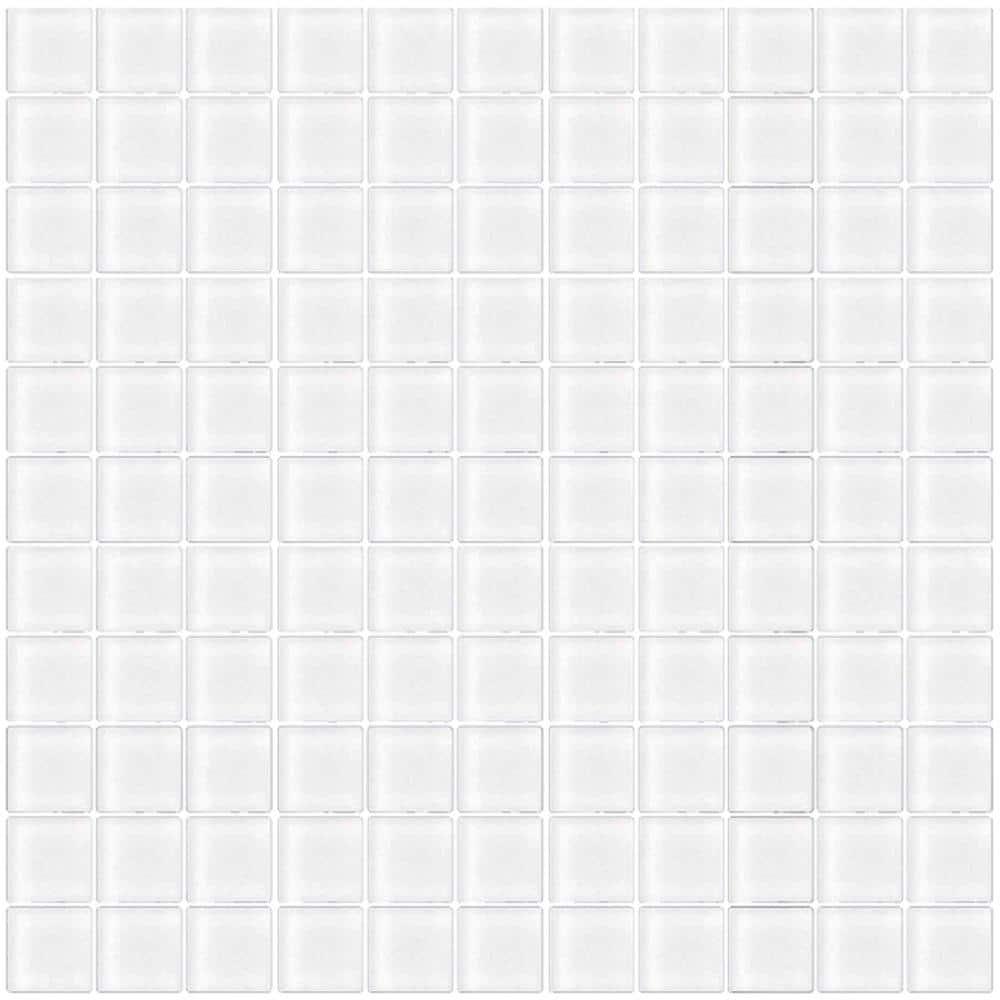 Apollo Tile 11.8" X 11.8" Matte Finished Glass Mosaic Tile