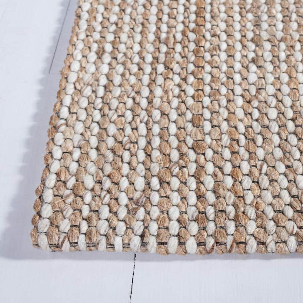 Natural Fiber NFB553 Hand Tufted Area Rug - Natural/Beige - 8'x10' - Safavieh.