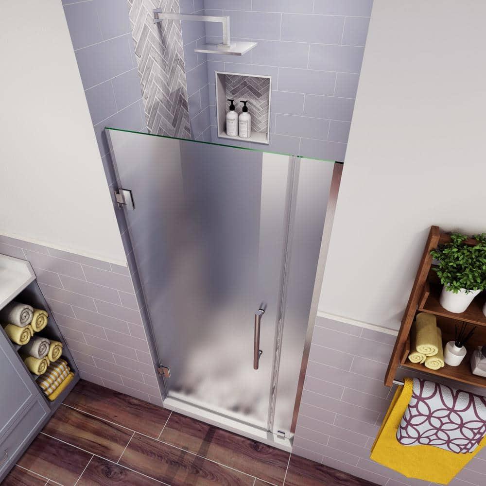 Belmore 33 x 72 Hinged Frameless Shower Door
