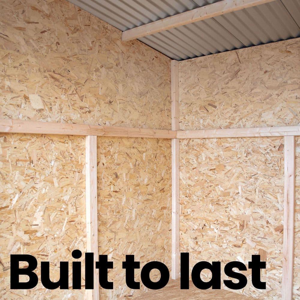 Handy Home Highland 8 ft. W x 6 ft. D Storage Shed