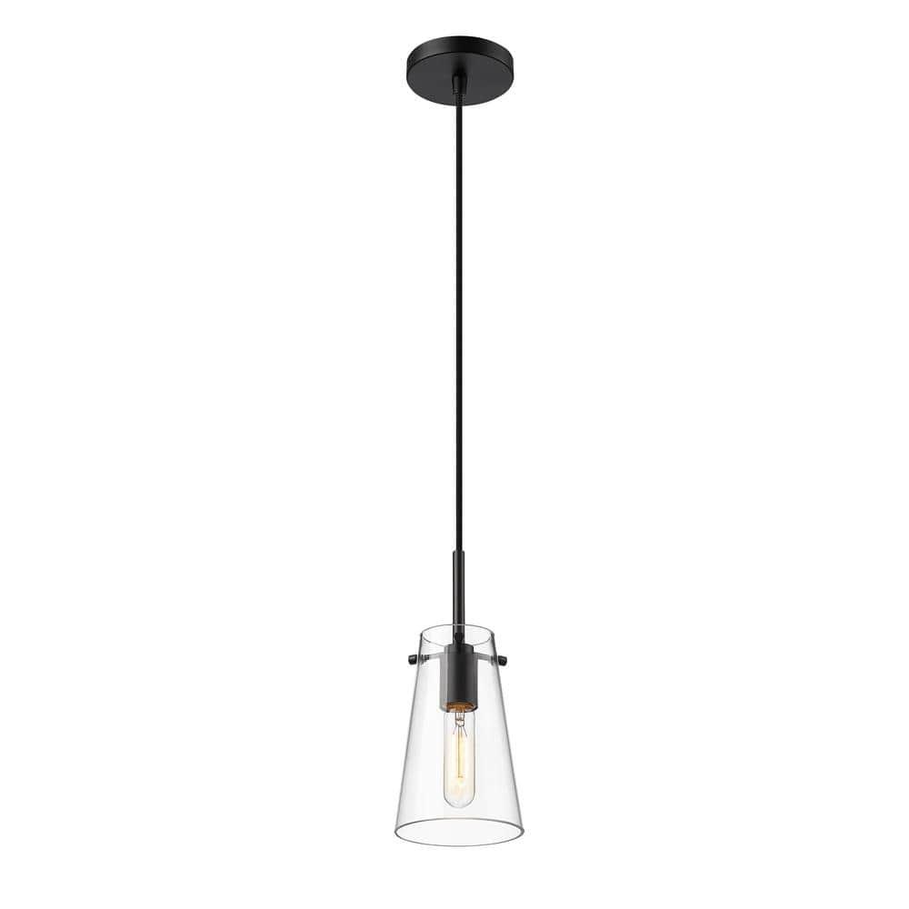 Z-Lite Kira 1 - Light Pendant in  Matte Black