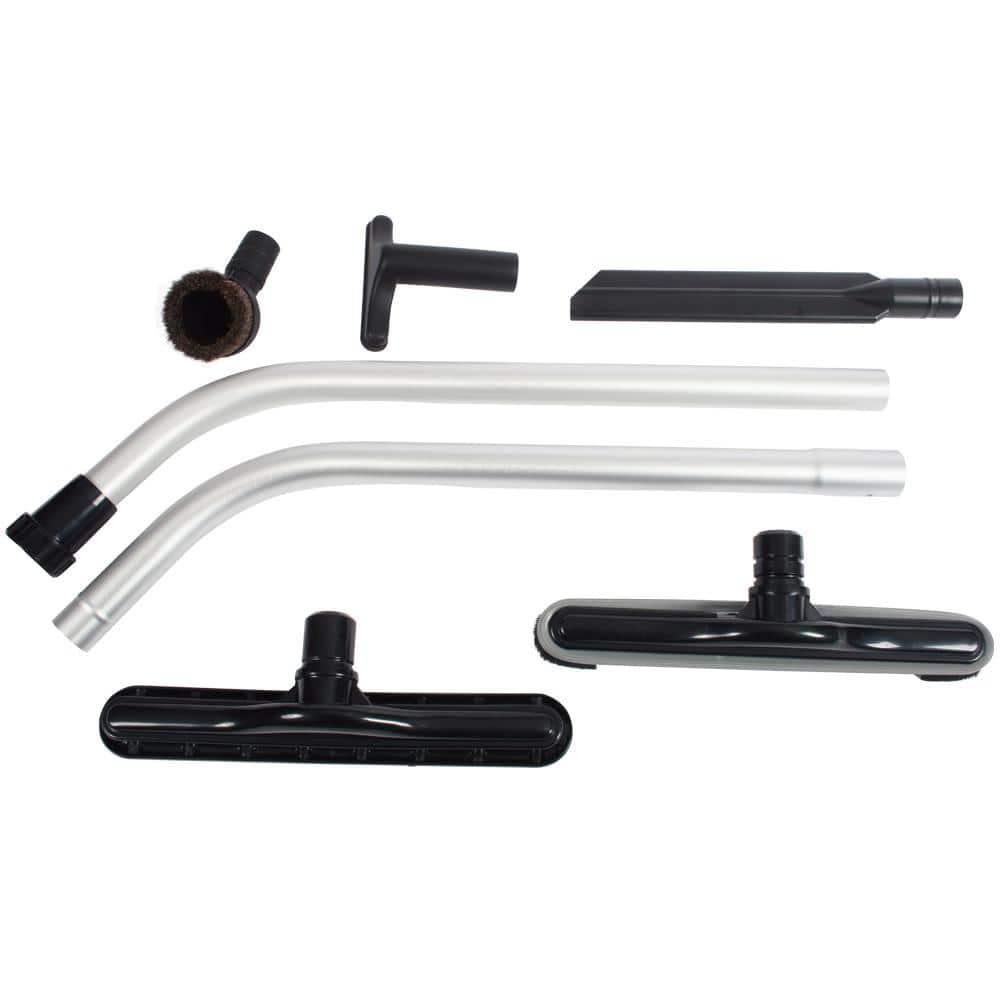 Cen-Tec Systems 95017 Hard Carpet EZ-Glide Tool, 14", 2-Piece S-Wand, Backpack Vacuum Attachment Kit w/Floor Brush, Black